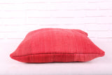 Red Berber Pillow 19.6 inches X 20.4 inches
