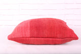 Red Berber Pillow 19.6 inches X 20.4 inches