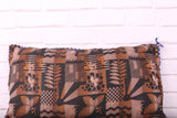 Vintage Handmade Moroccan Cushion 13.7 inches X 22.8 inches