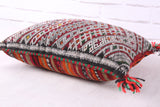 Vintage Moroccan pillow 12.2 inches X 16.1 inches