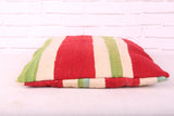 Striped moroccan pillow 20 inches X 21.2 inches