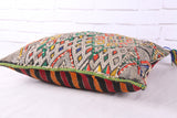 Old Moroccan style cushion 19.6 inches X 17.3 inches