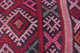 Large Bohemian Moroccan Pillow 14.9 inches X 32.2 inches