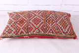 Moroccan berber rug pillow 13.3 inches X 21.2 inches