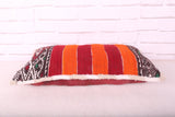 Vintage Moroccan pillow 12.5 inches X 22.4 inches