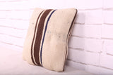 Moroccan pillow Beige 12.2 inches X 12.5 inches