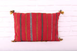 Moroccan rug pillow 14.5 inches X 21.6 inches