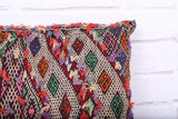 Vintage moroccan berber pillow 14.1 inches X 15.7 inches