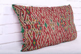 Stunning Berber Kilim Pillow 14.1 inches X 22.8 inches