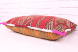 Vintage Moroccan Style Pillow 14.9 inches X 24 inches