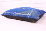 Moroccan pillow blue 15.7 inches X 23.6 inches