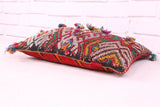 Berber pillow rug 13.3 inches X 16.5 inches