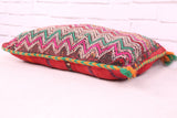 Colorful Moroccan Kilim Pillow 14.1 inches X 20 inches