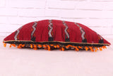 Handcrafted Moroccan Kilim Pillow 17.7 inches X 20 inches