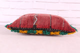 Handmade Berber Pillow 15.3 inches X 15.7 inches