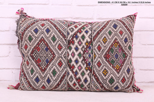 Amazing Moroccan Pillow 16.1 inches X 22.8 inches