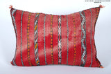 Vintage Moroccan Kilim Pillow 16.5 INCHES X 22.8 INCHES