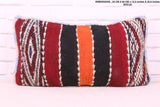 Vintage moroccan pillow rug 12.5 inches X 23.6 inches