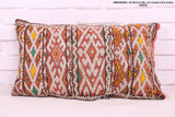 Bohemian Moroccan pillow 13.7 inches X 22.4 inches
