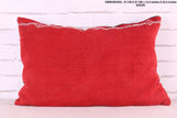 Moroccan red pillow 14.5 inches X 22.4 inches
