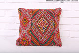 Moroccan Kilim Pillow 14.5 inches X 15.7 inches