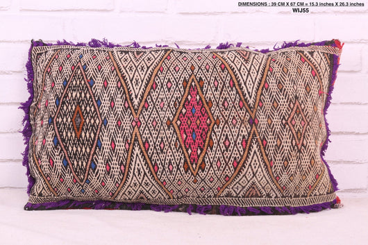Vintage Moroccan Style Cushion 15.3 inches X 26.3 inches